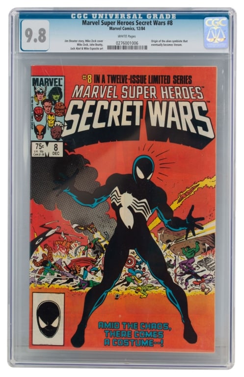 Marvel Super Heroes Secret Wars Comic #8 CGC 9.8 (1 of 3)