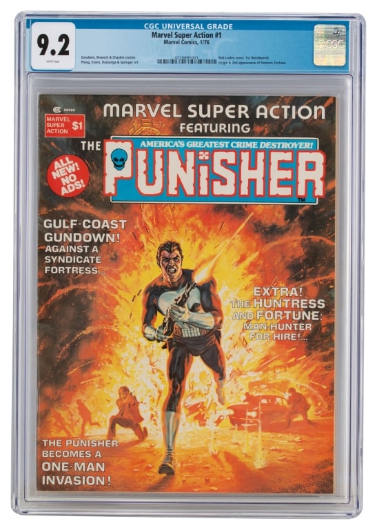 Marvel Super Action Comic #1 Punisher CGC 9.2 (1 of 3)