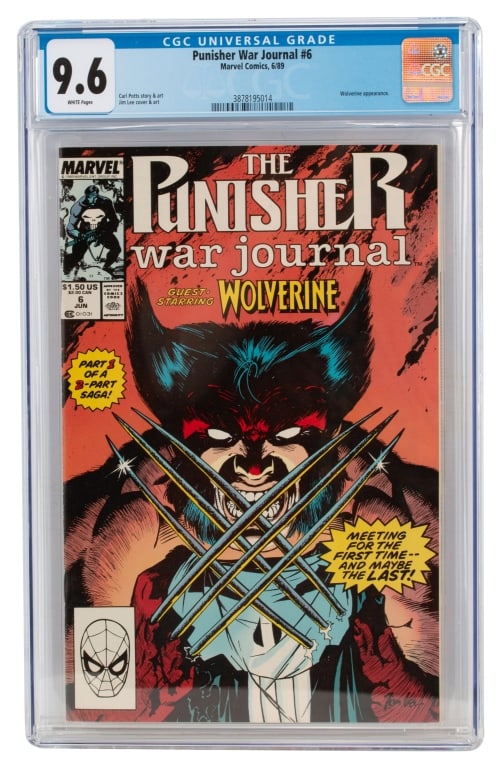 Marvel Comics Punisher War Journal #6 CGC 9.6 (1 of 3)