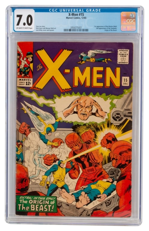 Marvel Comics X-Men #15 CGC 7.0 (1 of 3)