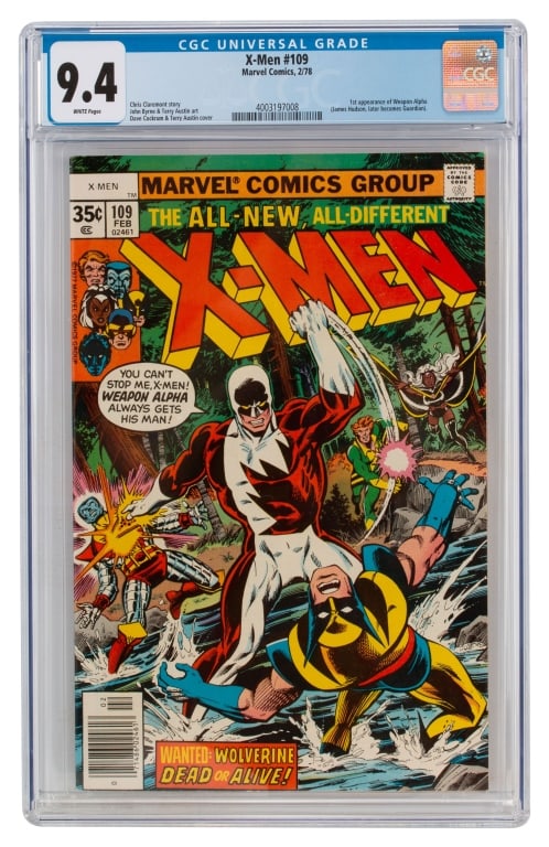Marvel Comics X-Men #109 CGC 9.4 (1 of 3)