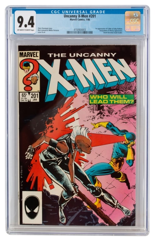 Marvel Comics Uncanny X-Men #201 CGC 9.4 (1 of 3)