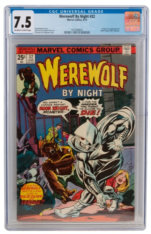 Marvel Comics Werewolf By Night #32 CGC 7.5 (1 of 4)