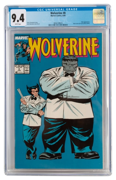 Marvel Comics Wolverine #8 CGC 9.4 (1 of 3)