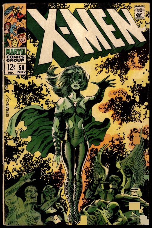 Marvel X-Men #50 Silver Age Comic Book (1 of 4)