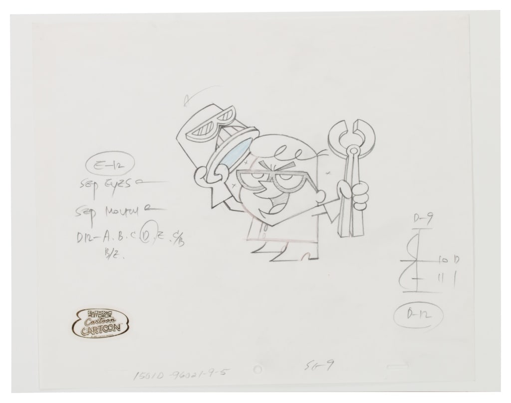 Dexter's Laboratory Original Production Art (1 of 4)