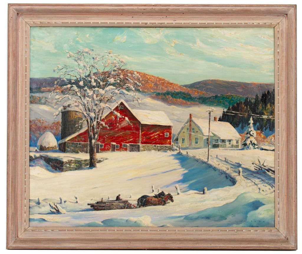 C. Ivar Gilbert " Sunlit Snow " O/C (1 of 8)