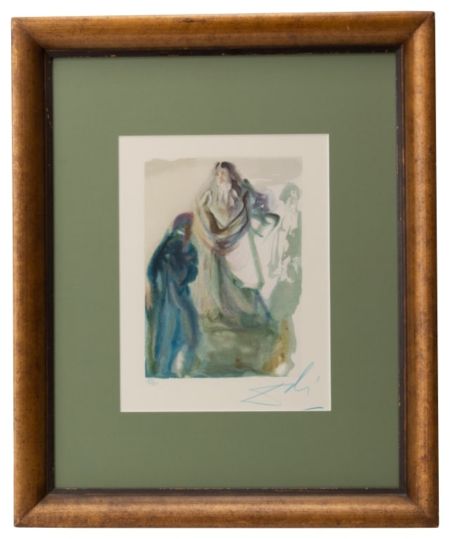 Salvador Dali Saint Peter Lithograph (1 of 8)
