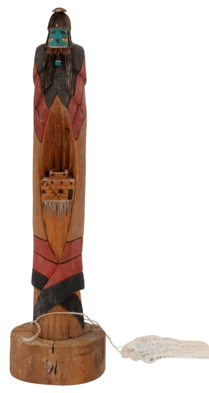 Brian Smith Native American Carved Kachina Doll (1 of 9)