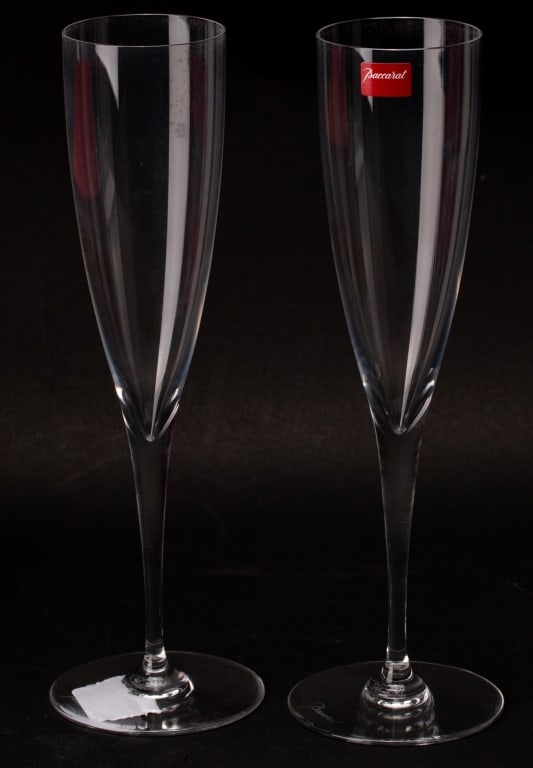 Pair of Baccarat Champane Flutes (1 of 8)