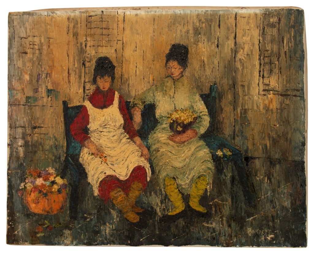 Mildred Barrett - Impressionist Oil Painting (1 of 11)