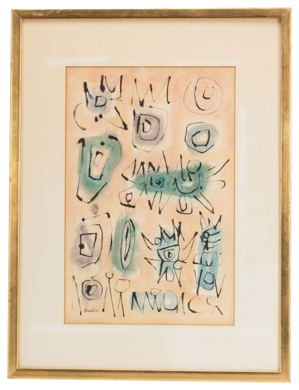 Paul Bodin - Mixed Media Abstract (1 of 6)