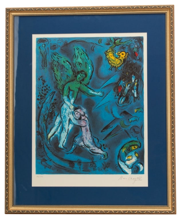 Marc Chagall - Jacob & the Angel Print (1 of 7)