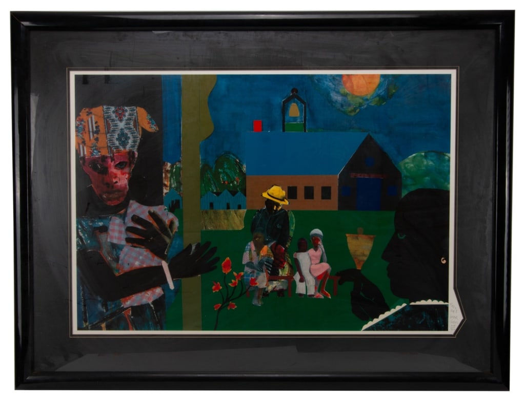 Romare Bearden - School Bell Time - Serigraph (1 of 5)