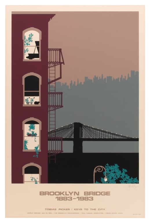 Jan Roy - Brooklyn Bridge Centennial Poster (1 of 6)