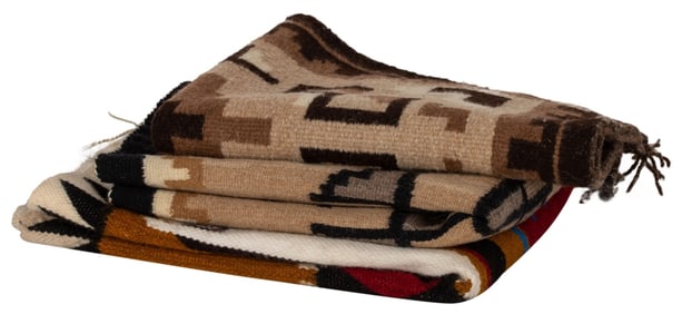 Three Tribal Rugs, Navajo, Two Grey Hills