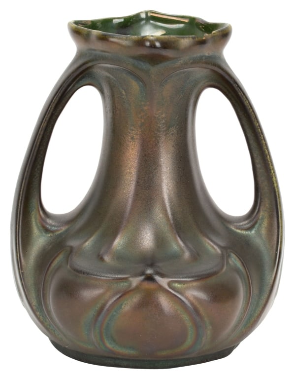 Amphora Art Nouveau Iridescent Ceramic Vase (1 of 9)