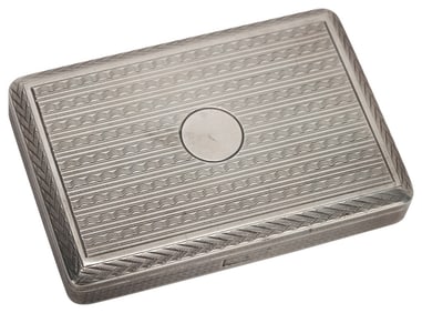 Antique Austro Hungarian Silver Snuff Box