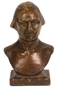 Bronzed Bust of George Washington