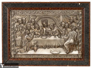 Repousse The Last Supper Ultima Cena De Jesus