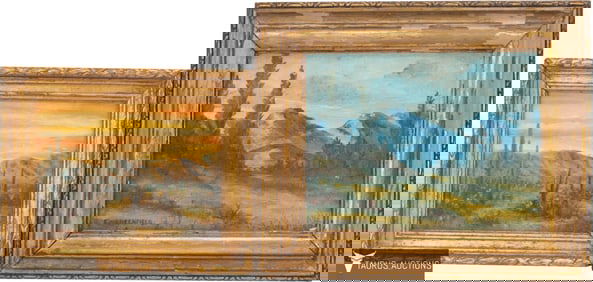 Ernest W. Greenfield - Landscape Painting Pair