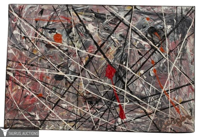 Robert Berger - Abstract Drip Painting