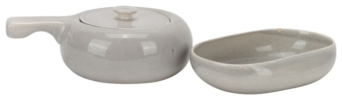 Russel Wright MCM Free Form Bowl, Lidded Pot