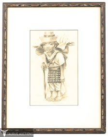 Phil Paradise "Tomas" Signed Lithograph