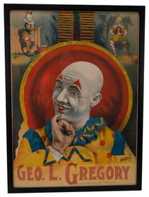 Clown / Opera House Poster, 1896