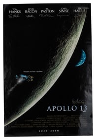 Cast Signed, Appollo 13 Movie Poster