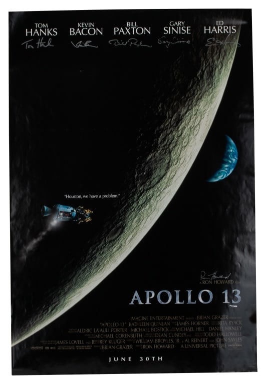 Cast Signed, Appollo 13 Movie Poster (1 of 11)