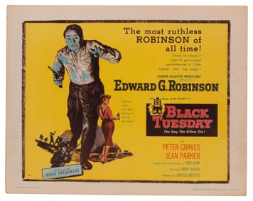 Edward G. Robinson - Black Tuesday Movie Poster