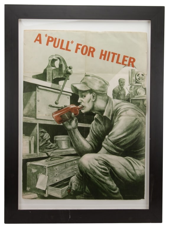 S. VanVeen WWII American Propaganda Poster (1 of 10)