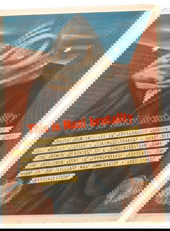 1942 WWII Propaganda Poster - Ben Shahn (1 of 9)