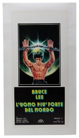 Bruce Lee - Italian Movie Poster