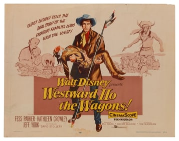 Westward Ho the Wagons 1956 Movie Poster