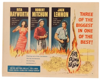Fire Down Below Half Sheet Movie Poster