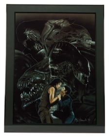 J. Pittarelli Signed Alien Resurrection Poster