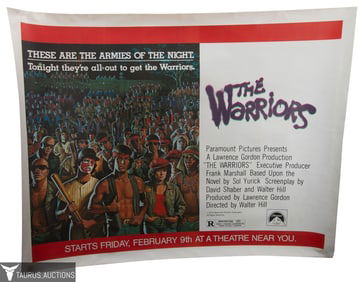 Large 1979 Warriors Movie Poster