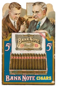 Cigar Countertop Advertising Sign