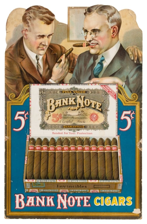Cigar Countertop Advertising Sign (1 of 8)