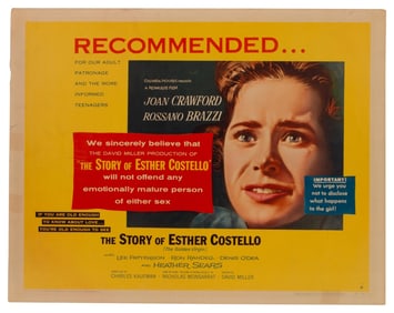 The Story of Esther Costello - Movie Poster
