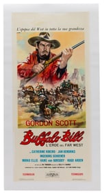 Buffalo Bill - 1960's Italian Movie Poster