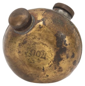 WWII Soviet Rifle Brass Double Oiler Can