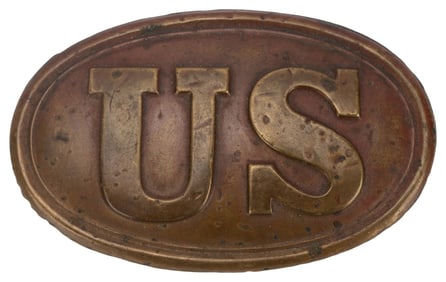 U.S. Civil War Cartridge Box Plate