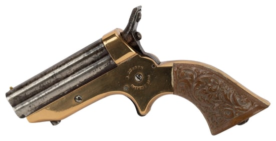 Antique Sharps .22 Caliber 4-Shot Pepperbox Pistol