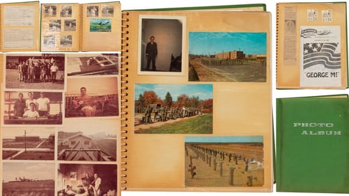 Vietnam Era Soldier's Photo Album Scrapbook
