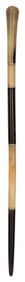 19th c. Carved Horn Military Swagger Stick Baton