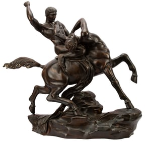 Antoine-Louis Barye - Bronze Centaur Sculpture