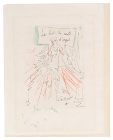 Jean Cocteau 'Count d'Orgel's Ball' Etching (1/70)